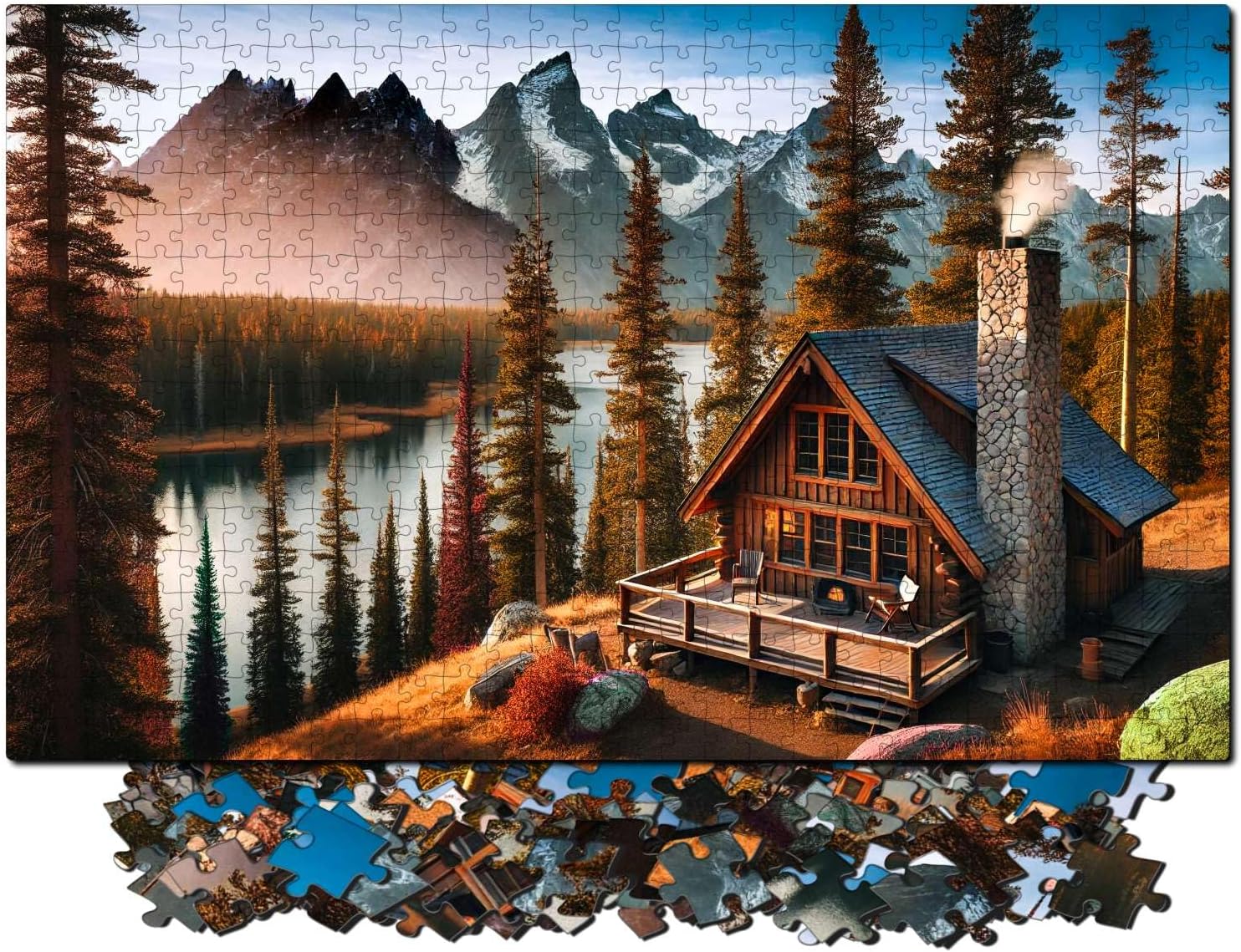 Adult Jigsaw Puzzle (500 Pieces) — Richly Colored | Adult Brain-Teasing Puzzle — A Gift Suitable for Couples, Adults, and Teenagers,500 Pieces