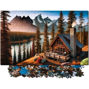 Adult Jigsaw Puzzle (500 Pieces) — Richly Colored | Adult Brain-Teasing Puzzle — A Gift Suitable for Couples, Adults, and Teenagers,500 Pieces