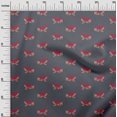 thumbnail image 2 of oneOone Georgette Viscose Fabric Branch & Bird Block Printed Craft Fabric BTY 42 Inch Wide, 2 of 4