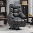 thumbnail image 2 of HOMCOM Power Lift Recliner Chair with Cup Holders, Easy to Assemble, 2 of 10