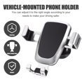 thumbnail image 2 of KAKOWELY Phone Bracket Vehicle-mounted Phone Bracket Suction Mobile Phone Holder Auto Phone Rack3.94"X3.54"X3.15", 2 of 5