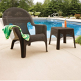 thumbnail image 2 of Adams Manufacturing 8071-60-3731 Table d'Appoint Tissée, Brun Terre, 2 of 2