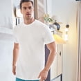 thumbnail image 5 of Jockey Men's Big & Tall 100% Cotton Classic Crew Neck Undershirt- 6 Pack, 5 of 5