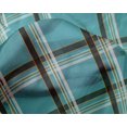 thumbnail image 4 of oneOone Silk Tabby Fabric Madras Check Print Fabric By Yard 42 Inch Wide, 4 of 4