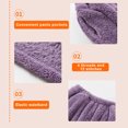 thumbnail image 2 of kurtrusly Pyjama en Molleton de Corail Doux et Confortable pour les Femmes pour Réchauffer l'Hiver Durable Pyjama en Velours Chaud Set Gris S, 2 of 6