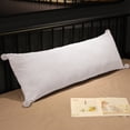 thumbnail image 4 of kcavykas Big Deals Items Cool Body Pillows for Adults Extra Long Pillows for Bed Shredded Memory Foam Full Pillows Pillowcase + Pillow Core--zipper Type, 4 of 8