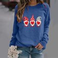 thumbnail image 2 of RKSTN Chandail pour Femmes Décontracté à Manches Longues Blouse à Imprimé de la Saint-Valentin Hauts Chandail Col Rond Coupe Ample Chandail, 2 of 3