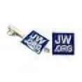 thumbnail image 2 of Perfect Present-Jw.org Gift Necktie Clip and Lapel Pin Set-Square -with JW.ORG Logo Gift Box-Blue, 2 of 2