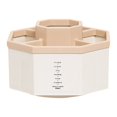 thumbnail image 1 of Pompotops 5-grid Multi-function Large-capacity Desktop Storage Box Student Office Pen Bucket Makeup Brush Holder Rotating, 360-degree Rotating Personalized Pen Holder Clearance, 1 of 3