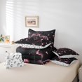 thumbnail image 4 of YST Kids Gamer 7-Piece Comforter Set, Pink Black Video Game Bedding, Polyester, Full (1 Count), 4 of 4