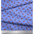 thumbnail image 3 of Soimoi Georgette Viscose Fabric Guitar Musical Instrument Fabric Prints by Yard 42 Inch Wide, 3 of 3