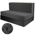 thumbnail image 1 of RV Dinette Cushion Covers, Elastic RV Camper Bench & Backrest Cushion Covers, Stretchy Camper Loveseat Sofa Protectors, Universal Fit & Machine Washable, 1 of 8