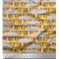 thumbnail image 1 of Soimoi Georgette Viscose Fabric Crocodile Kids Printed Fabric 1 Yard 42 Inch Wide, 1 of 3