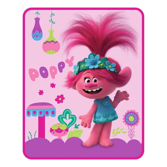Trolls "What's Popping" Silk Touch Throw
