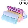 thumbnail image 3 of 8pcs Cotton Baby Face Washers Hand Towels Washing Bath Shower Wipe Nursing Towel (Random Color), 3 of 11
