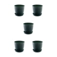 thumbnail image 1 of Baohd Space-efficient Planters For Small Spaces Indoor And Outdoor Easy To Maintain green L pot+L tray 5Set, 1 of 6