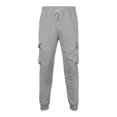 thumbnail image 1 of Men's Casual Cargo Pants With Pockets And Drawstring Stylish Athletic Long Trousers For Outdoor And Daily Wear, 1 of 6