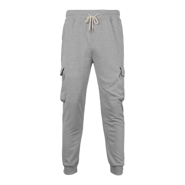 Men's Casual Cargo Pants With Pockets And Drawstring Stylish Athletic Long Trousers For Outdoor And Daily Wear