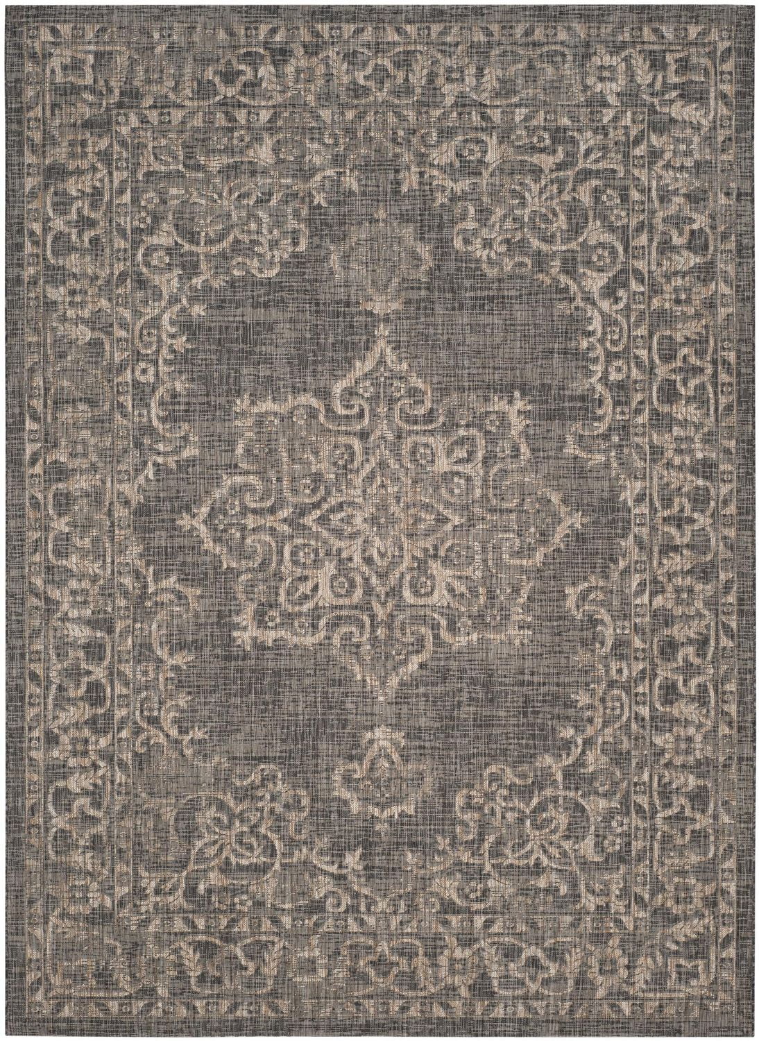 SAFAVIEH Courtyard Clodagh Medallion Indoor/Outdoor Area Rug
