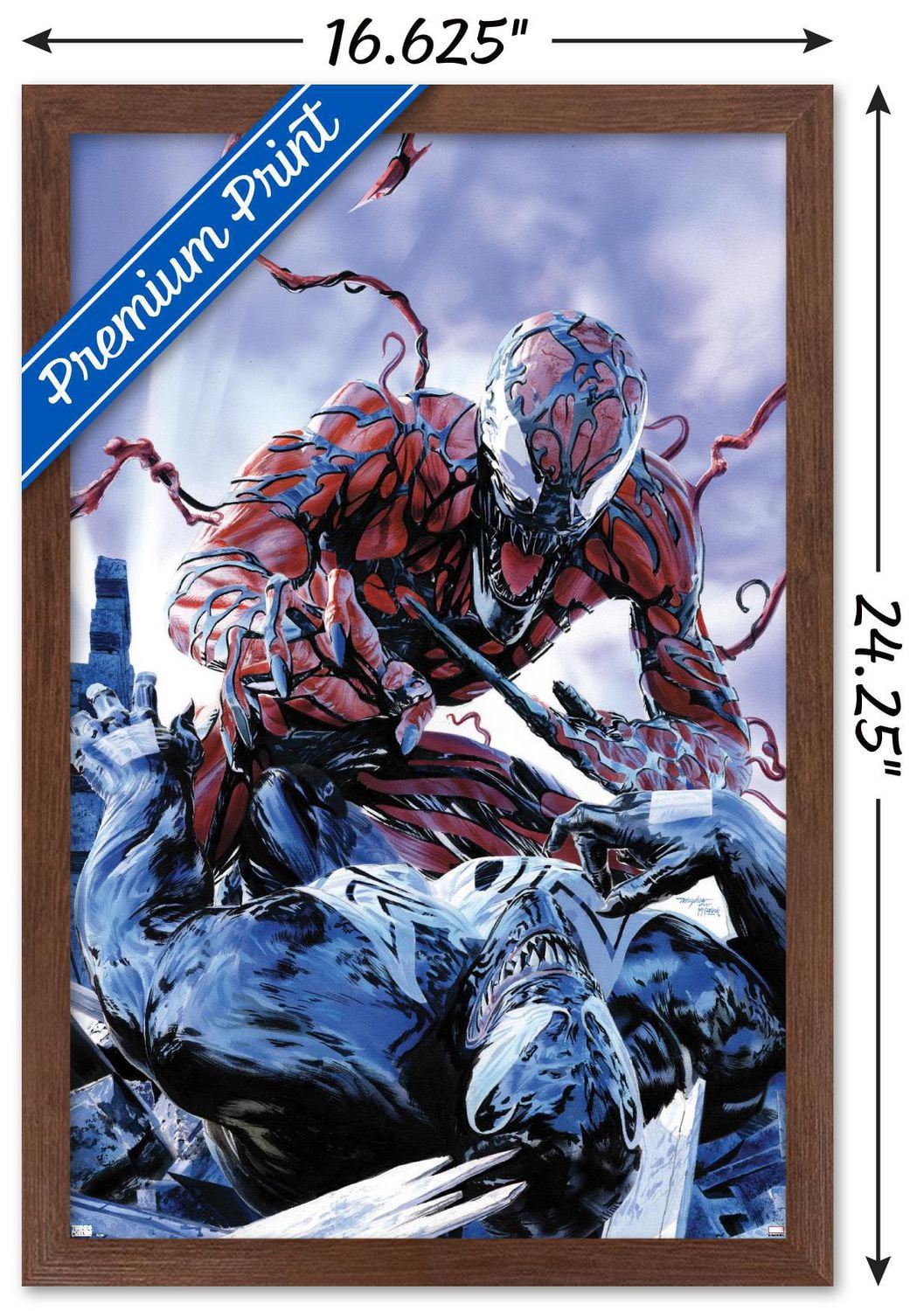 Marvel Comics - Carnage Battle with Venom Wall Poster