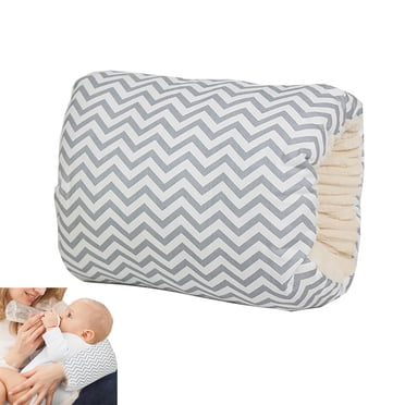HIDETEX Arm Pillow for feeding, Soft Cotton Mini Support Cushion, Washable Skin-Friendly Pillow for Bottle or Arm Support