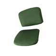 thumbnail image 2 of ziyahi 1 Ensemble Housse de Chaise Pivotante Extensible Design Séparé Housses de Chaise d'Ordinateur de Bureau Vert, 2 of 9