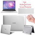 thumbnail image 1 of Laptop Case for Huawei MateBook D14/D15/13/14/MagicBook 14/15/Pro 16.1/MateBook X Pro/X 2020 + Keyboard Cover+Screen Protector clear MateBook X Pro 13.9, 1 of 5