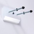thumbnail image 1 of Skateboard hanger Floating Luxury Acrylic Storage Holder Rack for Bedroom, , Rack Display, Snowboards, Skateboard - White, 1 of 7