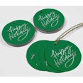 thumbnail image 4 of Inkdotpot Pack Of 100 Happy Holiday Favor Paper Tags Craft Real Silver Foil Hang Tags, 4 of 6