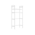 thumbnail image 1 of 3-Layer Storage Rack Above the Toilet,Stainless Steel Bathroom Storage Rack,Easy to Assemble,Space-Saving,62.99x18.5x9.84Inch,Over The Toilet Organizer,Toilet Storage, 1 of 8
