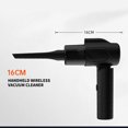 thumbnail image 2 of EGNMCR Car Vacuum Cleaner Handheld Household Small Foldable Vacuum Cleaner Car Wireless Charging Large Suction Portable Mini, Dust cleaning machine, 2 of 4