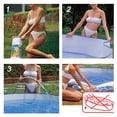 thumbnail image 4 of Piscine Portable Sans Gonflage en Plastique Dur Piscine Pliable Piscine Familiale Piscine Ronde pour, 4 of 5