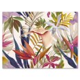 thumbnail image 2 of Designart Tropical VIntage Flowers III Canvas Wall Art, 2 of 4