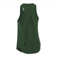 thumbnail image 4 of Timegard Camisoles d'Entraînement pour Femmes Col Rond Chandails de Course Athlétiques Décontractés Couleur Unie Sans Manches, 4 of 7