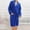 01 Dark Blue, variant on Weiqiqre Mens Womens Robe with Hood-Classic Terry Cloth Bathrobe for Women,Soft Knee Length Bathrobes