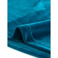 thumbnail image 5 of INSPIRE CHIC Chemise en Velours pour Femme à Col Pointu avec Poche Bleu Royal G, 5 of 5