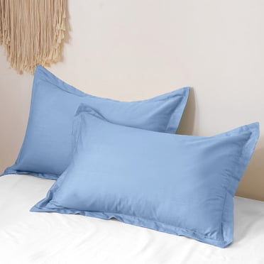 Livraison Gratuite Taie d'Oreiller Uni Ensemble de Noyau d'Oreiller pour Deux Paires de Taies d'Oreiller Confortables et Respirantes pour Dortoir d'Étudiant
