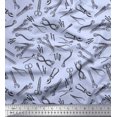thumbnail image 1 of Soimoi Blue Heavy Canvas Fabric Tools Hardware Decor Fabric Printed Yard 58 Inch Wide, 1 of 5