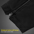 thumbnail image 4 of Men's Reflective Cycling Tights with 3D Silicone Padding - Quick-Dry, Breathable Compression Pants for Mountain Biking, Available in Black and Plus Sizes, 4 of 6