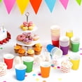 thumbnail image 4 of 10 Pieces 9oz Disposable Paper Cups Colorful Cups Paper Cups Disposable Cups for Party DIY Craft Holiday Use Drinking Cups 15 Colors, 4 of 4