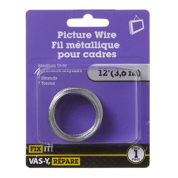 Fil pour cadres no.12, 7 brins 12 pieds