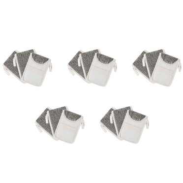 15 Pcs Soap Saver Pouch,Exfoliating Soap Bag Body Scrubber Exfoliator Sponge Holder Hanging Rope Bags for Bath or Shower