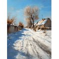 thumbnail image 1 of Qisvanset Vintage Rustic Sunflower Canvas Print 12x16 Inch Hallway Decor, 1 of 8