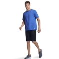 thumbnail image 2 of Russell Athletic T-Shirt de Performance Essentiel 60/40, S, Rétro Chiné Royal, 2 of 2