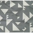 thumbnail image 5 of oneOone Coton Biologique Popeline Sergé Triangle Décor Géométrique Tissu Imprimé BTY 42 Pouces de Large, 5 of 5