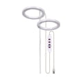 thumbnail image 1 of Annular LED Plant Light,Small Growth Light USB Timing Dimming Suitable For Indoor Plant Potted Succulent Fish Tank Light ,Super Long Life, 1 of 7