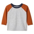 thumbnail image 1 of George Baby Boys' Long-Sleeve Raglan T-Shirt, 1 of 2
