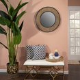 thumbnail image 3 of Sagebrook Home Miroir en Osier 28 Po, Brun, 3 of 3