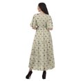 thumbnail image 3 of Moomaya Robes d'Été Imprimées à Manches Courtes pour Femmes, Tenue de Fête Décontractée, 3 of 4
