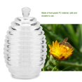 thumbnail image 1 of TOPINCN 265ML Transparent Beehive-shaped Honey Jar with Dripper Stick for Storing and Dispensing Honey, Transparent Honey Jar, Honey Jar with Dripper Stick, 1 of 8
